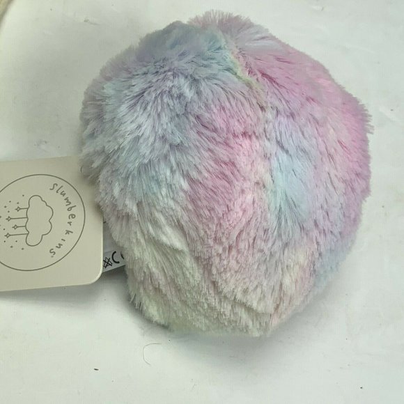 Slumberkins Rainbow Hedgehog Mini Silken Plush Limited Edition Valentines Day - Picture 3 of 4